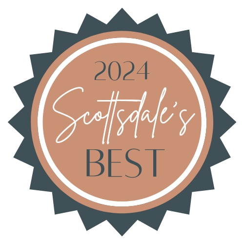 Scottsdale's Best 2024 Top 3 Winner Badge on The Scottsdale Living