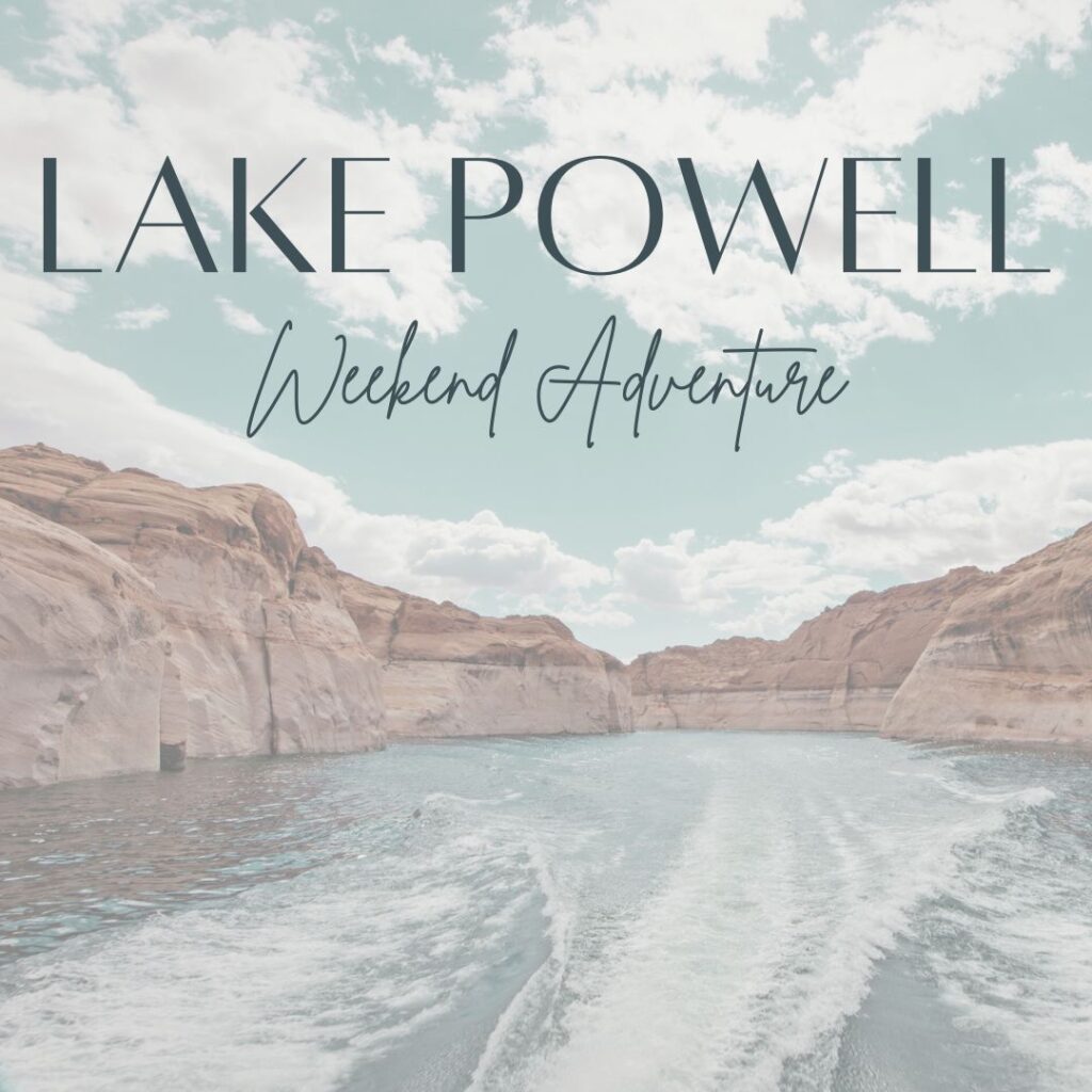 lake powell adventure from the scottsdale living