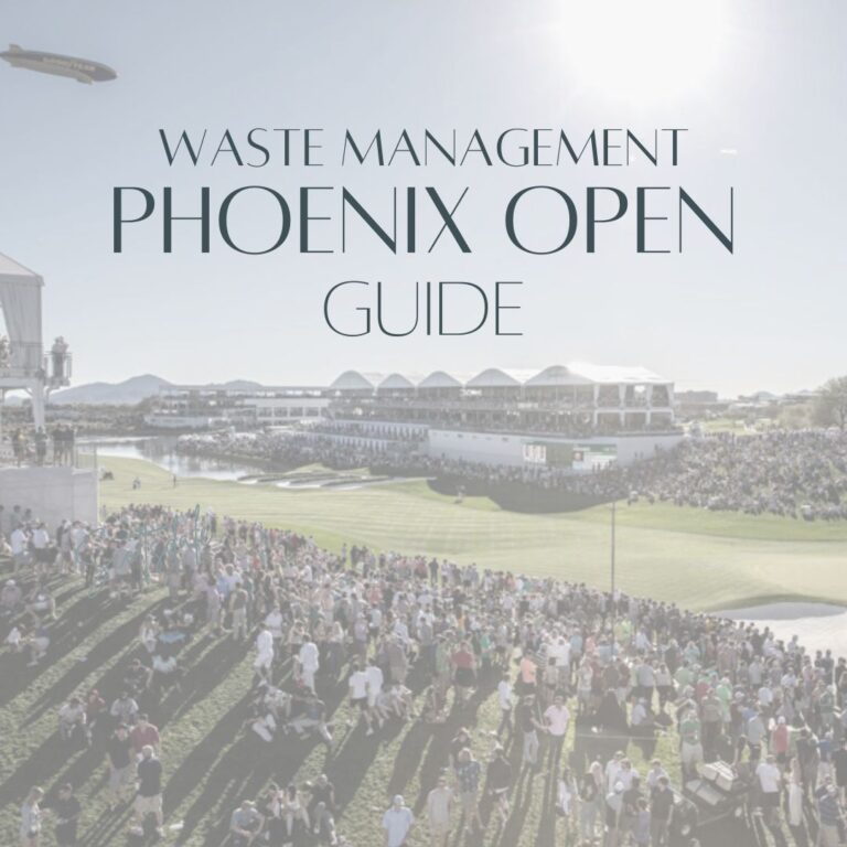 WM Phoenix Open Guide Scottsdale on The Scottsdale Living