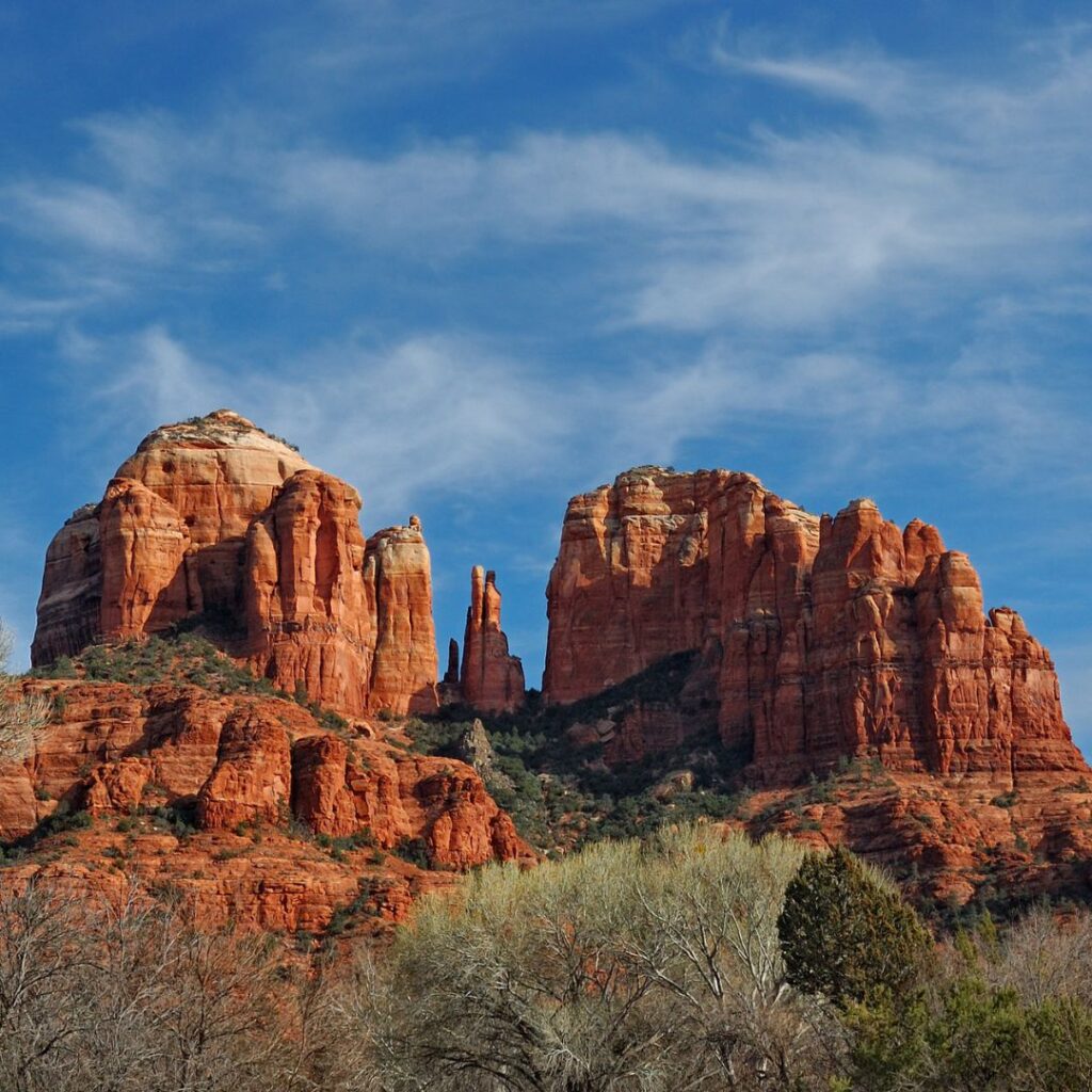 cathedral rock sedona on the scottsdale living