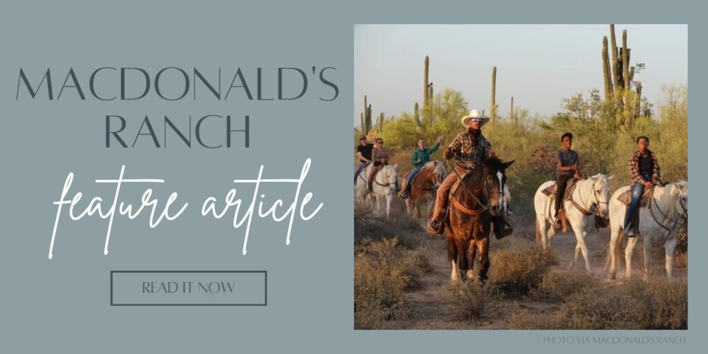 MacDonald's Ranch Horseback Riding Scottsdale on The Scottsdale Living