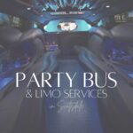 party bus limo services in Scottsdale from The Scottsdale Living