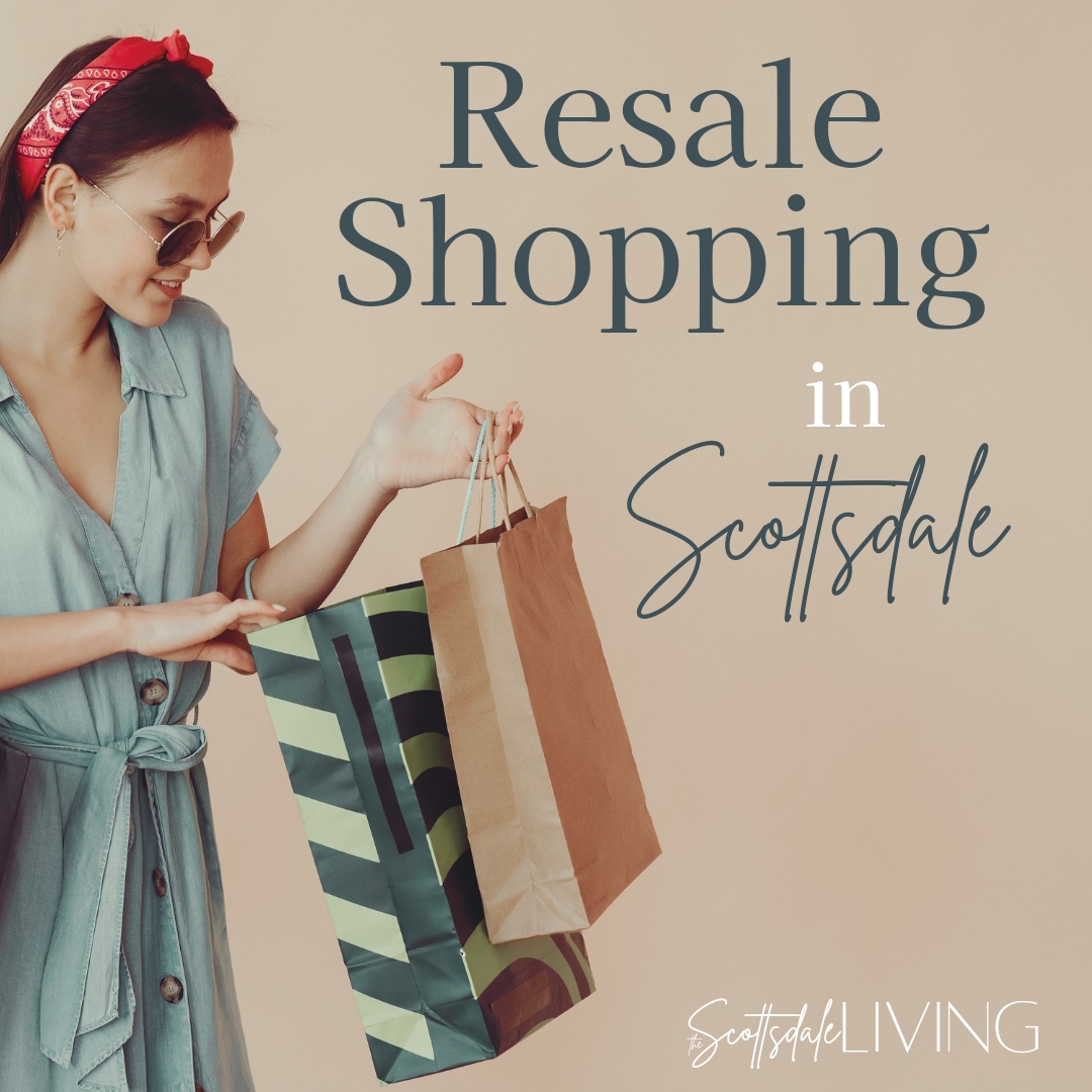 resale shopping in scottsdale on the scottsdale living - consignment, vintage, thrift shops