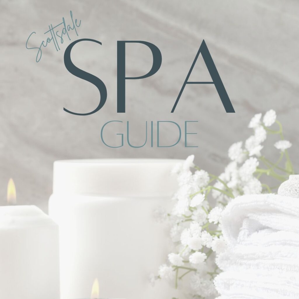 scottsdale spa guide on the scottsdale living