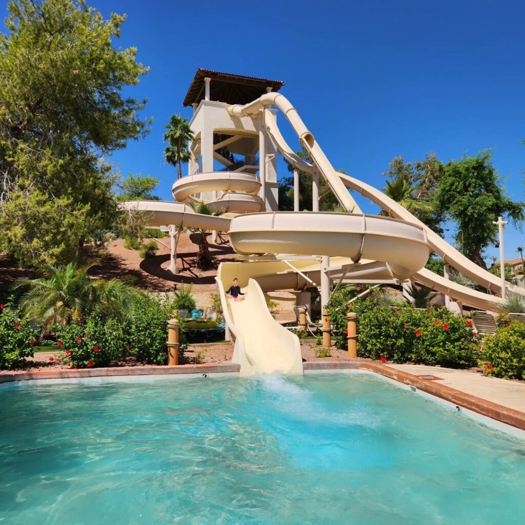Arizona Grand Resort Spa Phoenix Water Slide on The Scottsdale Living