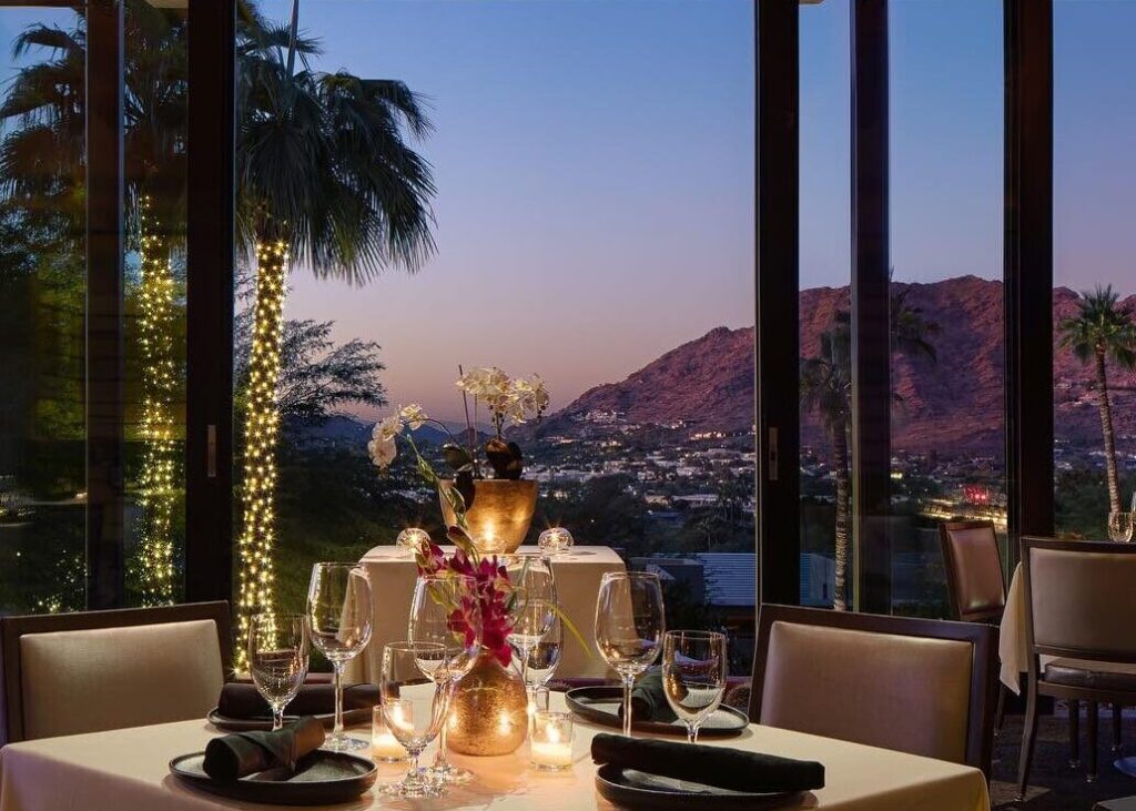 elements restaurant at sanctuary resort paradise valley from scottsdale living