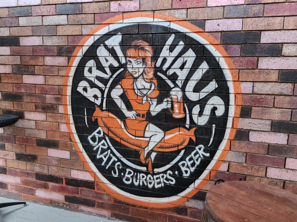 Brat Haus Wall Scottsdale from the Scottsdale Living
