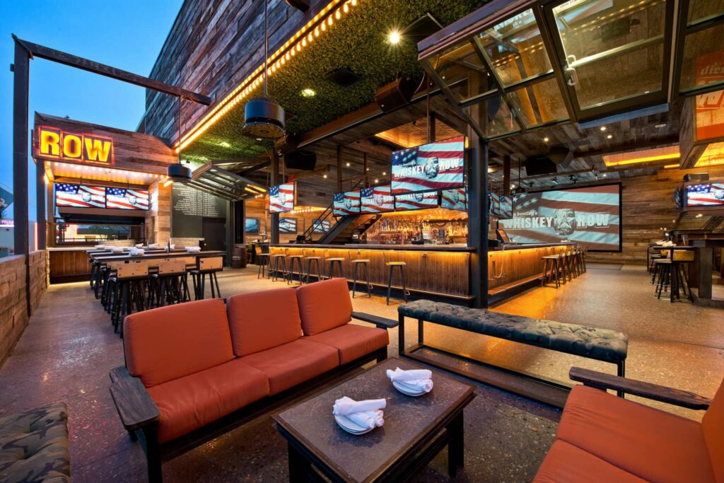 Dierks Bentley's Whiskey Row patio Scottsdale from the Scottsdale Living