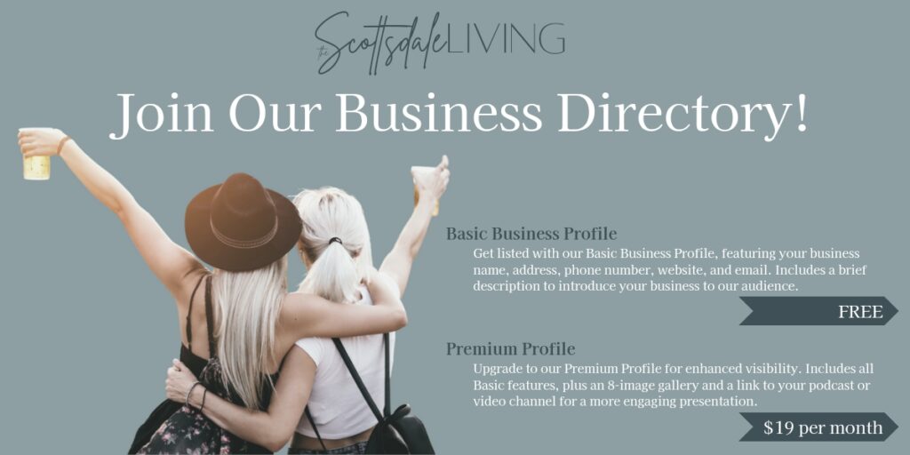 business directory listing on the scottsdale living