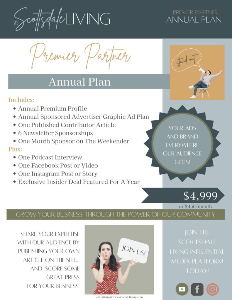The Scottsdale Living Annual Plan Media Kit Advertise