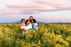 Phoenix Family Photographer Spring Flowers 300x200