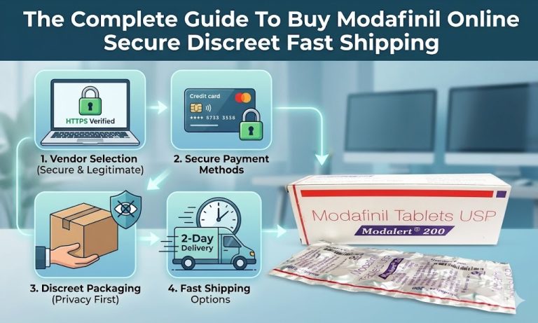 The Complete Guide To Buy Modafinil Online Secure Discreet Fast Shipping 768x461